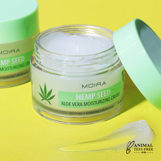 HEMP SEED ALOE VERA MOISTURIZING CREAM- MOIRA
