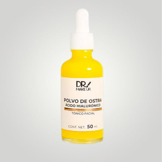 Tónico Facial Con Polvo De Ostra Y Ácido Hialurónico | Dr. Makeup