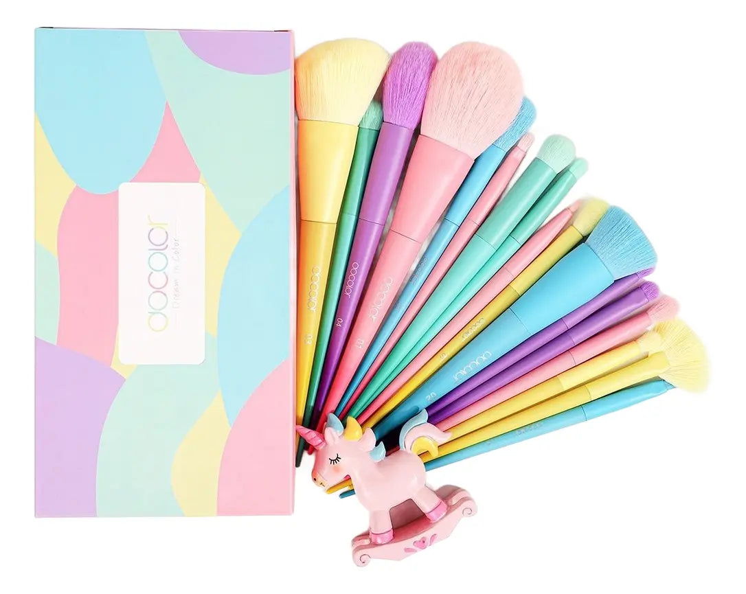 SET DE 17 BROCHAS - DREAMING OF UNICORNS -DO-N1713 - DOCOLOR