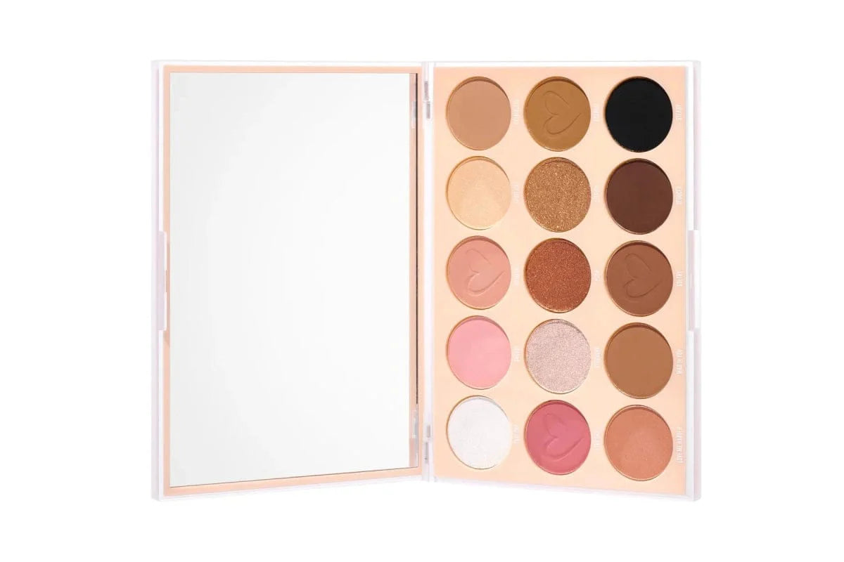 Nude X - Paleta De Sombras - 15 Tonos