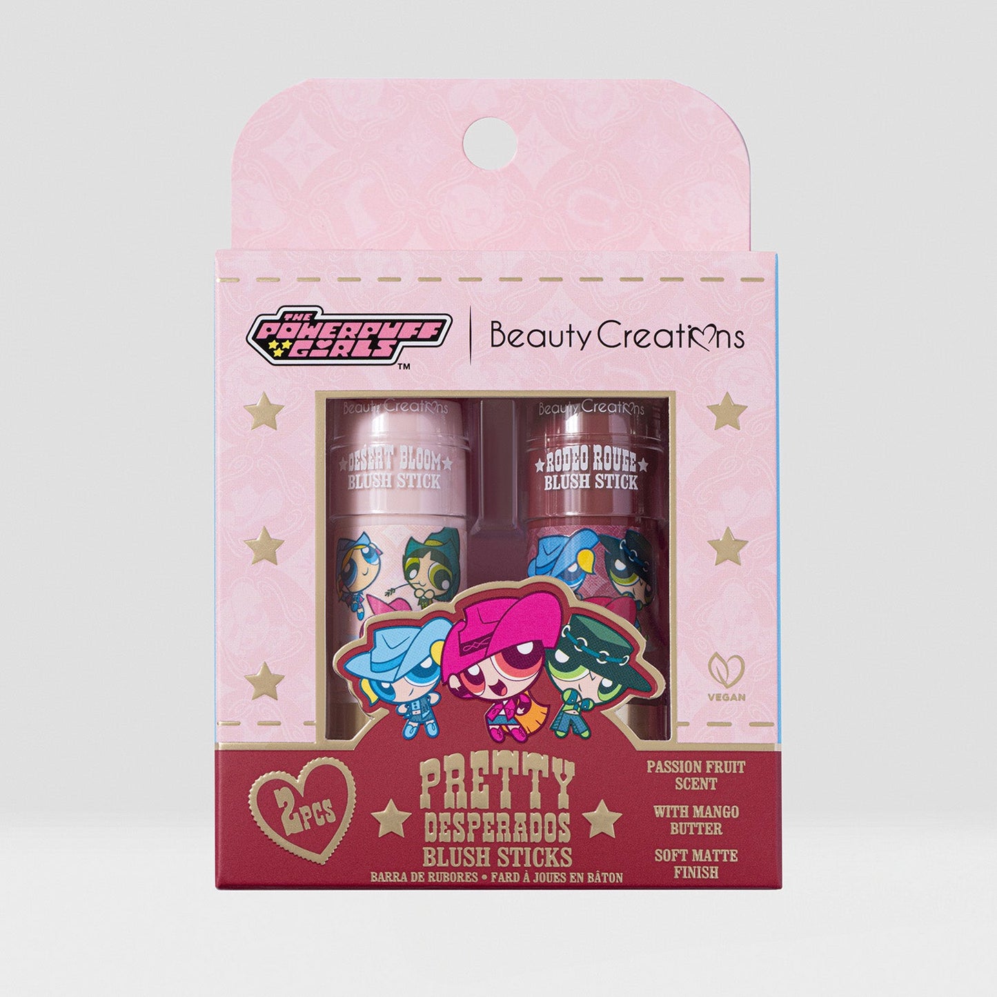 SET DE RUBORES EN BARRA - PRETTY DESESPERADOS | THE POWERPUFF GIRLS X BEAUTY CREATIONS