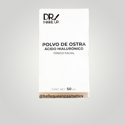 Tónico Facial Con Polvo De Ostra Y Ácido Hialurónico | Dr. Makeup