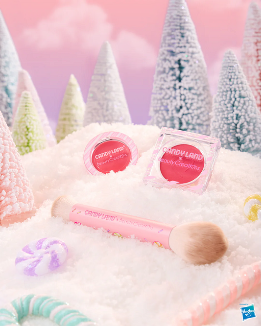 CANDY LAND - SET RUBOR EN CREMA Y POLVO + BROCHA - SWEET SWIRL