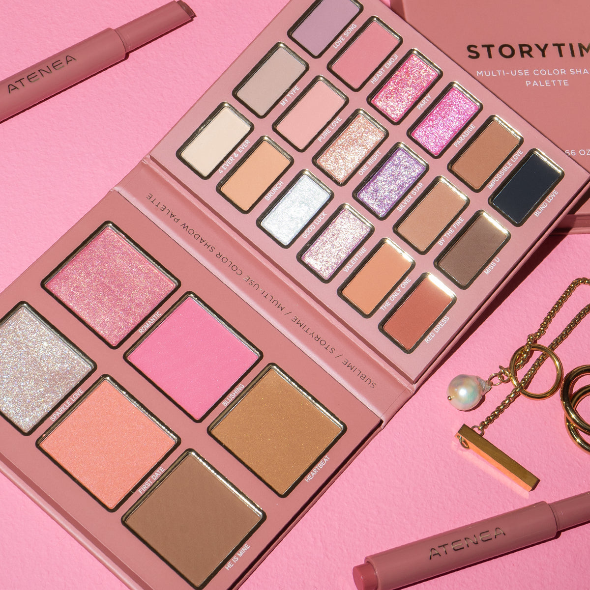 PALETA DE SOMBRAS STORYTIME | ATENEA