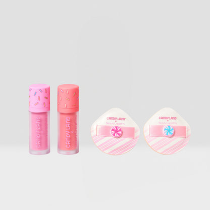 CANDY LAND - SET RUBOR LÍQUIDO + ESPONJA MINI - LOLLIPOPPIN