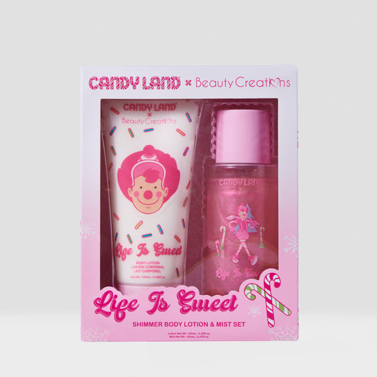 CANDY LAND - SET DE LOCIÓN Y MIST CON BRILLO - LIFE IS SWEET