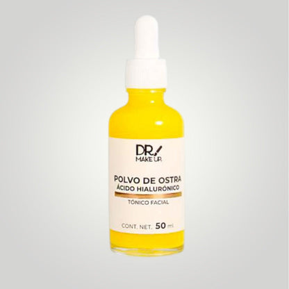 Tónico Facial Con Polvo De Ostra Y Ácido Hialurónico | Dr. Makeup