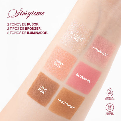 PALETA DE SOMBRAS STORYTIME | ATENEA