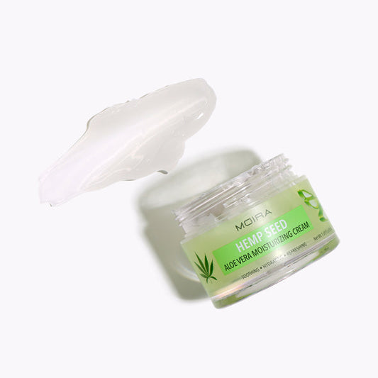 HEMP SEED ALOE VERA MOISTURIZING CREAM- MOIRA