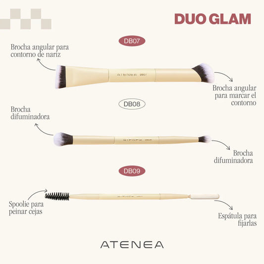 BROCHA DUO CEJAS Y ESPÁTULA |ATENEA
