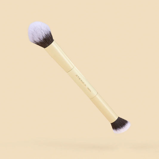 BROCHA DUO GOTA POLVO Y CORRECTOR | ATENEA