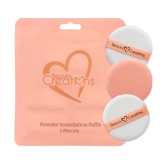 PUFFS PARA POLVO COMPACTO 3PZS BC- BEAUTY CREATIONS