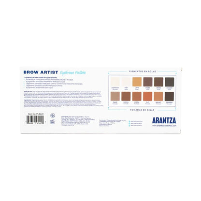 Brow Artist Paleta de Cejas | Arantza Cosmetics
ARANTZA COSMETICS