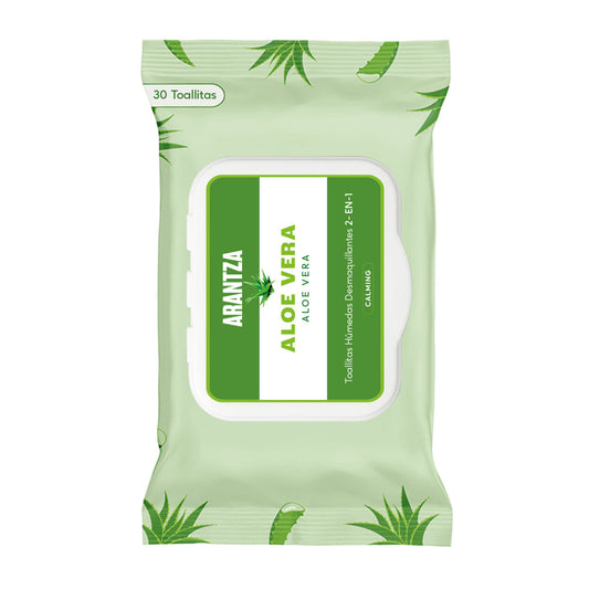 ALOE VERA - Toallitas Limpiadoras Desmaquillantes | Arantza