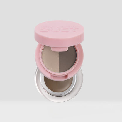 DUET - Sombra para ceja + Pomada | Beauty Creations
