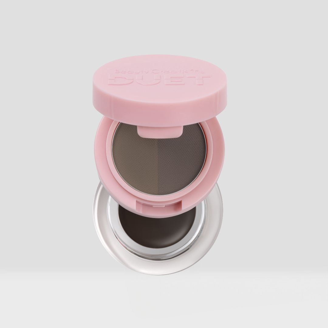 DUET - Sombra para ceja + Pomada | Beauty Creations