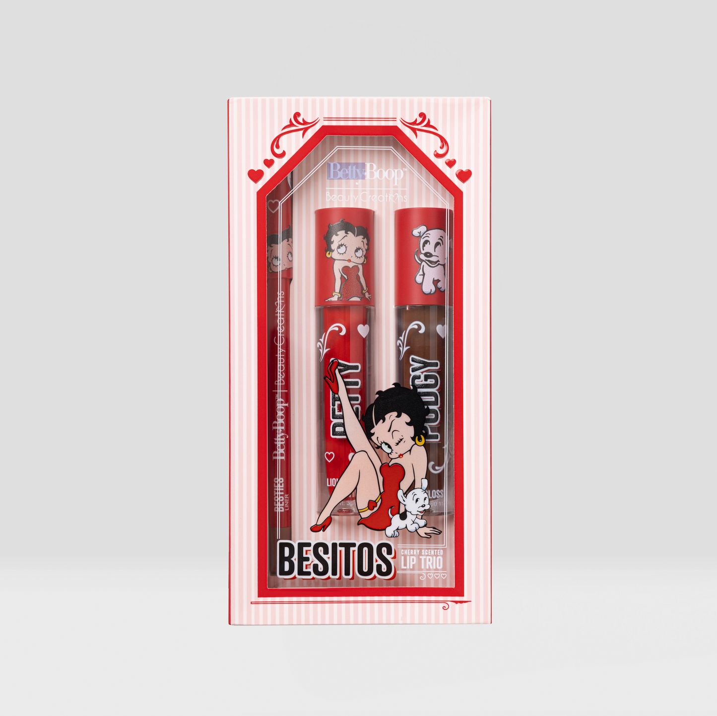SET TRIO DE LABIALES - BESITOS | BETTY BOOP X BEAUTY CREATIONS