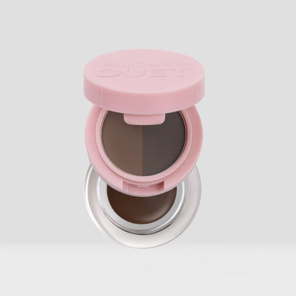 DUET - Sombra para ceja + Pomada | Beauty Creations