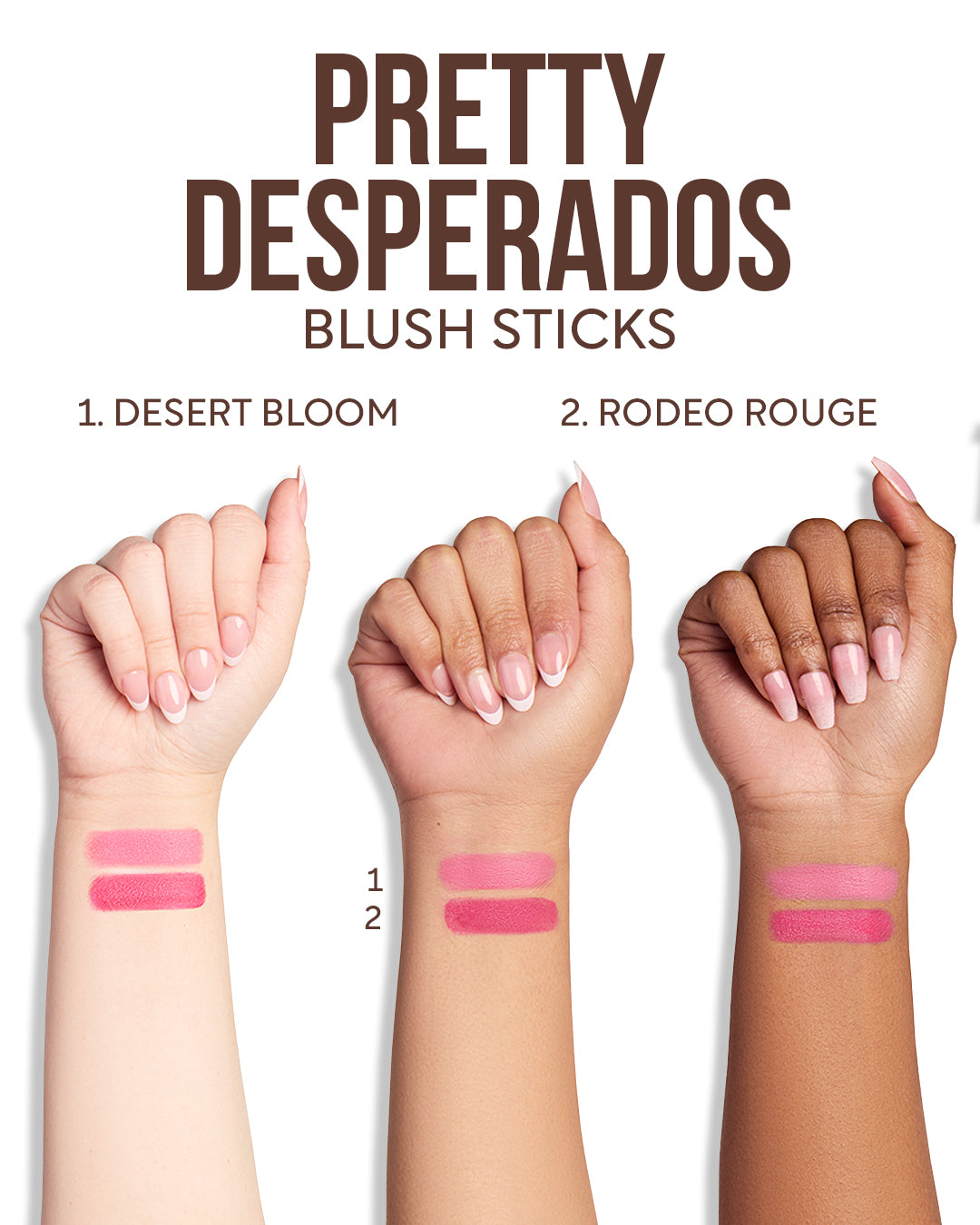 SET DE RUBORES EN BARRA - PRETTY DESESPERADOS | THE POWERPUFF GIRLS X BEAUTY CREATIONS