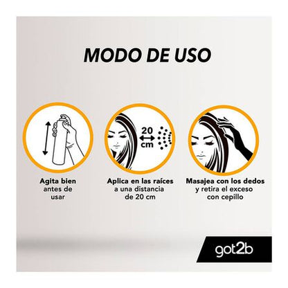 DRY SHAMPOO EXTRA TEXTURE | GOT2B