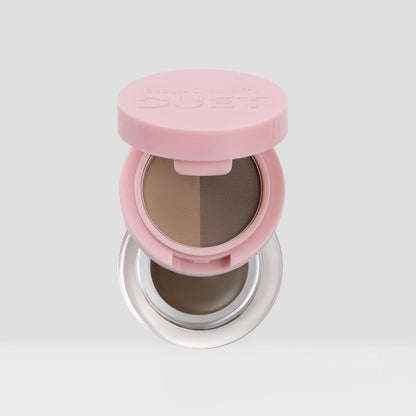 DUET - Sombra para ceja + Pomada | Beauty Creations