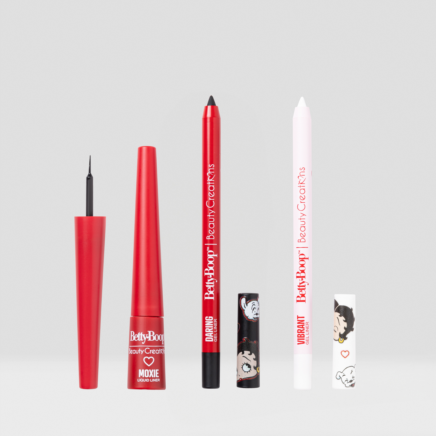 SET TRIO DE DELINEADORES DE OJOS - BE BOOP BOLD | BETTY BOOP X BEAUTY CREATIONS