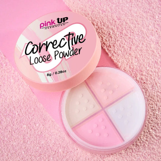 Corrective Loose Powder 𝗖𝗢𝗟𝗗 | PINK UP
PINK UP