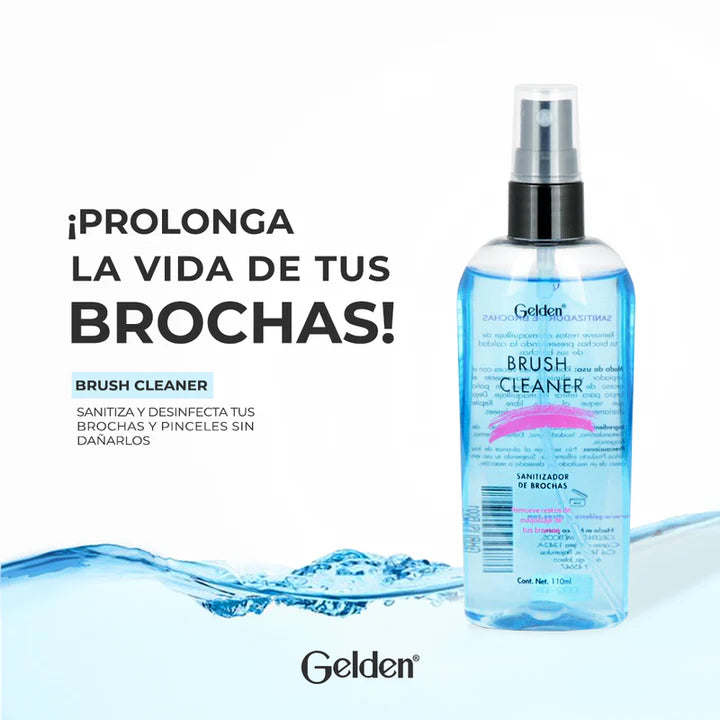 Sanitizador Y Limpiador de Brochas [Brush Cleaner] - Gelden Cosmeticos